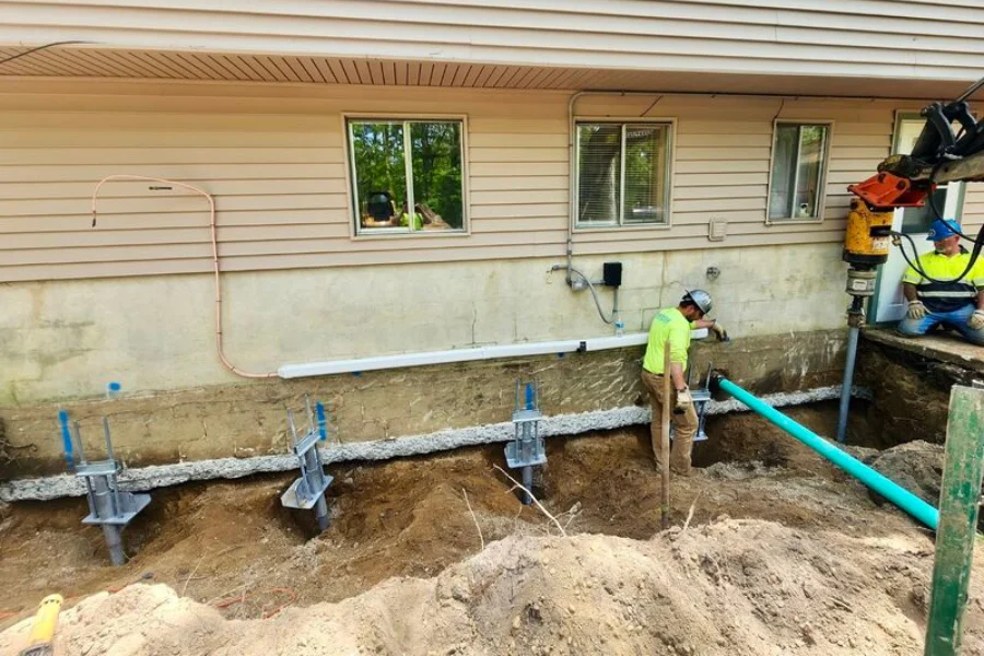 Helical Pier Installation in Avon Park