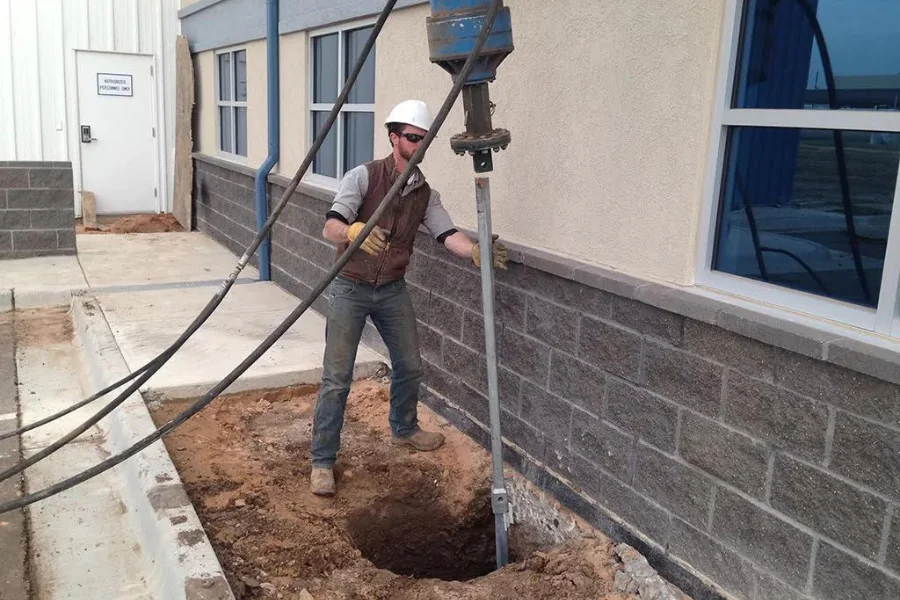 Foundation Repair in N Central Ave